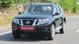 Nissan Terrano Test Drive In India [upl. by Sarajane192]