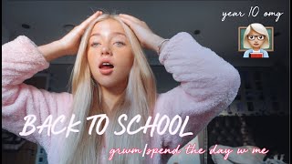 the first day of year 10 GRWM send help [upl. by Arlynne76]