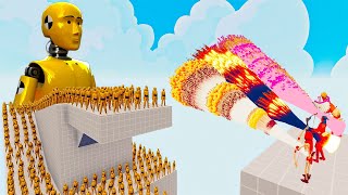 100x DUMMY  3x EVERY GOD Totally Accurate Battle Simulator TABS [upl. by Pettit]