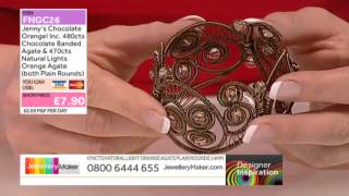 How to make Art Deco style jewellery  JewelleryMaker DI 11514 [upl. by Bruis]