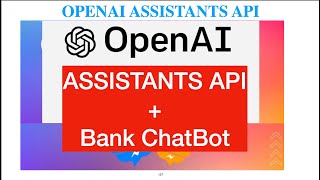 OPENAI ASSISTANT API WITH RETRIEVAL AUGMENTATION TUTORIALS  Customer Service Assistant Example [upl. by Elahcar694]