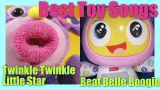 Fisher Price Bright Beats Boogie Dora Explorer Daniel Tiger Singamalings Twinkle Twinkle Little Star [upl. by Narahs446]