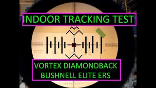 Tracking Test Vortex Diamondback Tactical 416x44 FFP and Bushnell ERS G2 [upl. by Odlaniger]