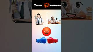 Backbencher VS Topper ❤️ shorts [upl. by Bazluke]