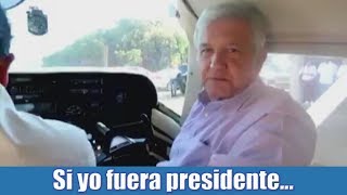 Venderemos el avión presidencial de Nieto López Obrador en avioneta [upl. by Eineeuq608]