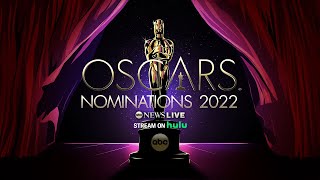 Oscar nominations 2022 Academy announces nominees LIVE  ABC News [upl. by Quenby84]