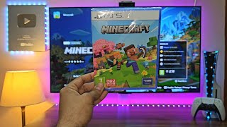 Minecraft PS5 Edition Unboxing Gameplay 4K HDR 60FPS [upl. by Emil]