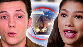 Tom Holland amp Zendaya Finally Speak On The Leaked Kissing Photo [upl. by Ginnifer]