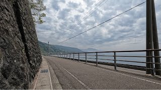 Cycling from ShinTakaoka St to Naoetsu St Toyama and Niigata Japan  27K 60fps  Day2 Part28 [upl. by Amesari]