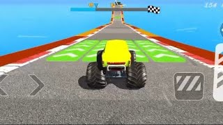 Monster Truck Mega Ramp Extreme Racing Impossible GT Car Stunts Driving Gadi game Android Game 3 [upl. by Goldin]