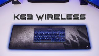 CORSAIR K63 WIRELESS REVIEW  The Ultimate Gaming Keyboard 🔥 [upl. by Grof]