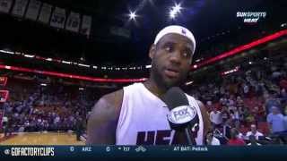 20140331  LeBron James Full Highlights vs Raptors  32 Pts 8 Assists 7 Reb [upl. by Anauqes924]