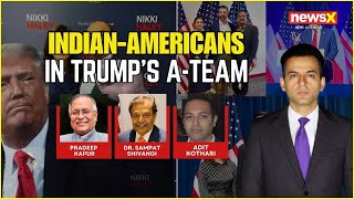 Trump’s ATeam The IndianAmericans  From Usha Vance To Kash Patel  NewsX [upl. by Pillsbury]