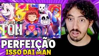 Determinação  Undertale Pacifista Papyrus Da Batata  Leozin React [upl. by Bortman]