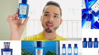 Acqua Di Parma Blu Mediterraneo Collection Review [upl. by Rock]