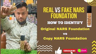 Nars Foundation Original Vs Fake  How To Identify Original NARS Foundation VS Fake  NARS Review [upl. by Duane]