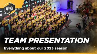 Watch our 2023 team presentation here  Team JumboVisma [upl. by Emmerich737]