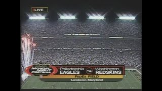 2002 NFL Wk2 Philadelphia Eagles  Washington Redskins Monday Night Football ABC MNF [upl. by Inness722]