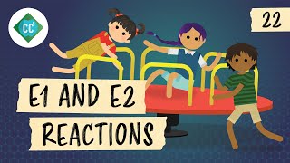 E1 and E2 Reactions Crash Course Organic Chemistry 22 [upl. by Fauman]