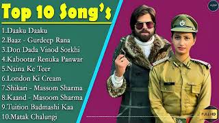 Badmashi Song  Top 10 Haryanvi Songs 2023  Latest Haryanvi Songs  2023 Jukebox Haryanvi Nonstop [upl. by Ihtraa]