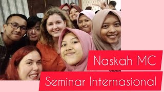 MC Bahasa Inggris  Seminar Internasional [upl. by Chatav]