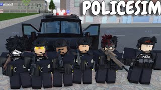 NYPD ESU SQUAD Roblox Policesim NYC v5 [upl. by Skipton]