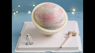 planet cake 星球蛋糕的制作 [upl. by Eintihw404]