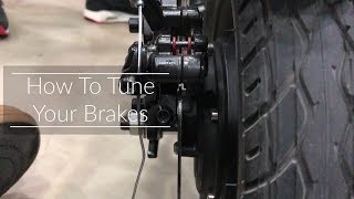 Electric Scooter Guide  How To Tune Your Brakes [upl. by Fernanda]