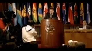 Chinese expresident Jiang Zemin made a speech in Spanish [upl. by Yarahs237]