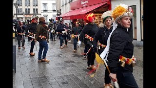 Aalst Carnaval 2018  De Aalsterse Gilles Vooroptocht Centrum Aalst 20 januari [upl. by Arten]