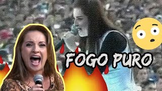 LAURIETE FAZENDO AGUDOS INSANOS EM quotSETE TROMBETASquot AO VIVO [upl. by Pratte880]