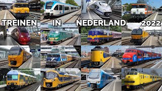 Treinen in Nederland 2022  Trains in The Netherlands 2022 [upl. by Lelah]