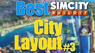 SimCity Buildit  Best City Layout for Beginners 3 How To Boost Population [upl. by Leuamme232]