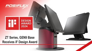 Posiflex Wins the iF DESIGN AWARD 2024 for Haydn ZT Series and GEN9 Base [upl. by Gastineau331]