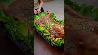 pig recipe cooking videoyoutubeshorts trendingshorts viralvideo [upl. by Lynn]