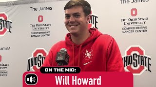 Ohio States Will Howard discusses what he learned from Oregon loss [upl. by Tarton]