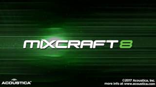 Acoustica Mixcraft 8 Recording Studio Intro [upl. by Armbruster]