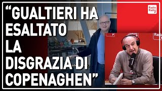 MICHETTI GUARDA IN DIRETTA IL SERVIZIO DI GUALTIERI E RISPONDE ▷ quotESALTA LA DISGRAZIA DI COPENAGHENquot [upl. by Sisenej811]