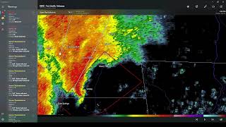 TORNADO WARNINGS IN OK AND NORTHWEST AR TODAY weather [upl. by Naerda132]