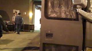 Reba comes out of her tour bus [upl. by Akimet]