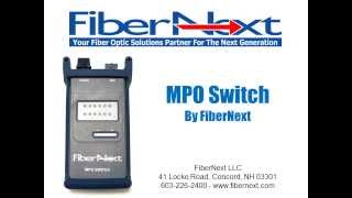 12 Fiber MPO Test Switch from FiberNext [upl. by Cassella]