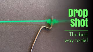 Best way to tie a drop shot rig [upl. by Noraa]