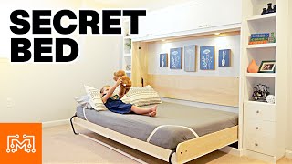 How to Make a Murphy Bed  I Like To Make Stuff [upl. by Hump]