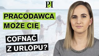 Składasz wniosek o urlop wypoczynkowy Zobacz co musisz wiedzieć  Prawnik Izabela [upl. by Lyssa]