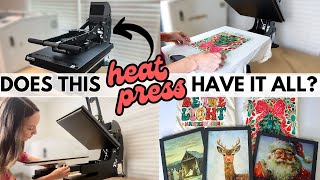 Is This THE Heat Press of 2025 For Your Business 🤯 TrueSpec Hybrid AutoOpen 16 x 20quot Heat Press [upl. by Juan]