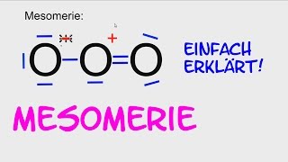 Chemie Mesomerie Grenzstrukturen  Erklärung Nachhilfe Tutorial HD German Deutsch [upl. by Onitnatsnoc]