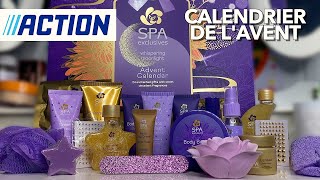 Calendrier de lAvent soin du visage SPA exclusif de chez ACTION [upl. by Seiber]