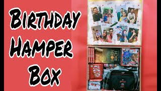 Birthday Hamper Box  Best Gift For Boyfriend  Handmade Gift  Gift Hamper  MDF Hamper Box  Gift [upl. by Merla]