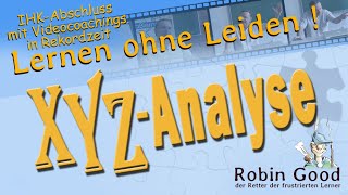 Was ist die XYZAnalyse [upl. by Crissy]