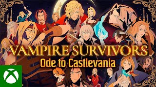 『Vampire Survivors』 「Ode to Castlevania」紹介トレーラー [upl. by Nedyrb]